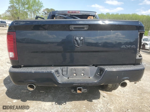 2014 Ram 1500 Express with VIN 1C6RR7FTXES450085, listed as a Copart auction lot 51615515 with 0 mi miles and Non Repairable. Bid and sale history available at carsss.com. Image 6.