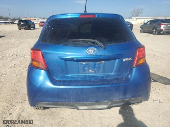 2016 Toyota Yaris L with VIN VNKKTUD38GA064228, listed as a Copart auction lot 46297285 with 0 mi miles and Salvage Title. Bid and sale history available at carsss.com. Image 6.