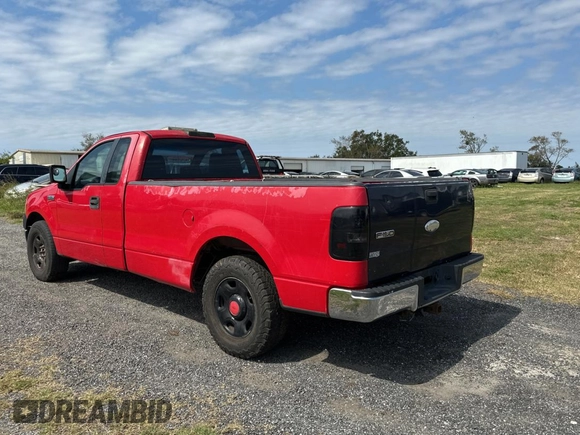 2007 Ford F-150 XL with VIN 1FTRF12W47KB40354, listed as a Copart auction lot 76802094 with 347,761 mi miles and Clean title. Bid and sale history available at DreamBid. Image 3.