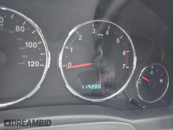 2012 Jeep Liberty Sport with VIN 1C4PJMAK6CW181030, listed as a IAAI auction lot 42183778 with 119,200 mi miles. Bid and sale history available at carsss.com. Image 7.