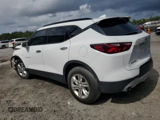 2019 Chevrolet Blazer with VIN 3GNKBBRAXKS668840, listed as a Copart auction lot 58224615 with 57,556 mi miles and Salvage title. Bid and sale history available at DreamBid. Image 2.