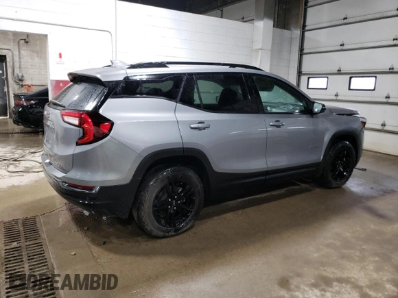 2023 GMC Terrain AT4 with VIN 3GKALYEG7PL257643, listed as a Copart auction lot 49889525 with Not provided miles and Salvage title. Bid and sale history available at DreamBid. Image 3.
