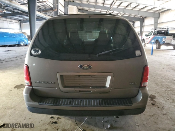 2005 Ford Freestar Wagon SES with VIN 2FMZA57605BA66738, listed as a Copart auction lot 84070604 with NaN miles and Salvage Title. Bid and sale history available at carsss.com. Image 6.