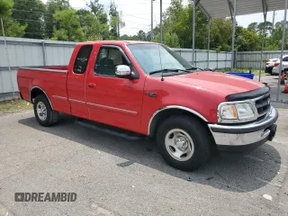 1997 Ford F-150 XL with VIN 1FTEX17L1VNB55769, listed as a Copart auction lot 58901715 with 174,234 mi miles and Salvage title. Bid and sale history available at DreamBid. Image 4.