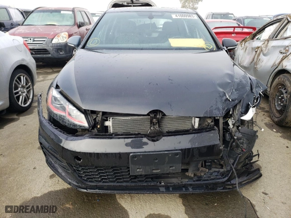 2019 Volkswagen Golf GTI S with VIN 3VW6T7AUXKM026811, listed as a Copart auction lot 41000983 with 49,168 mi miles. Bid and sale history available at carsss.com. Image 5.
