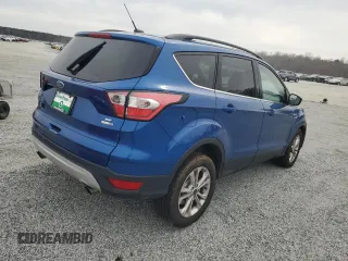 2017 Ford Escape SE with VIN 1FMCU9G97HUD68220, listed as a Copart auction lot 48880565 with 116,684 mi miles and Salvage Title. Bid and sale history available at carsss.com. Image 3.