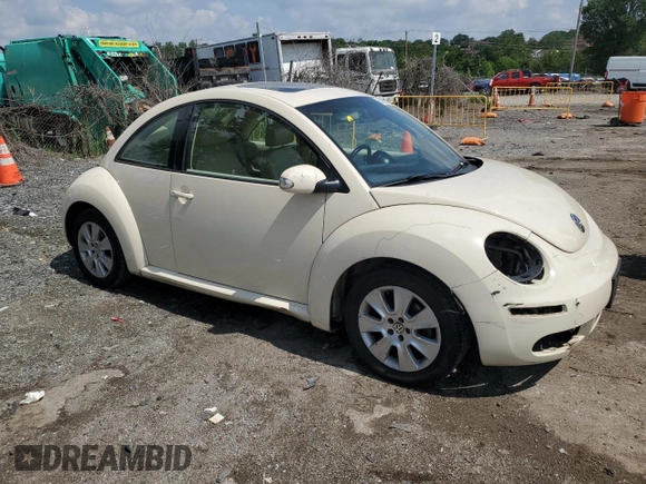 2009 Volkswagen Beetle S with VIN 3VWRW31C89M503329, listed as a Copart auction lot 64251285 with 168,900 mi miles and Salvage title. Bid and sale history available at DreamBid. Image 4.