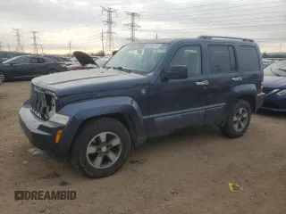 2008 Jeep Liberty Sport z VIN 1J8GN28K28W273363, wystawiony jako Copart lot #44531765 z przebiegiem 177 624 mil mil oraz Szkody całkowita. Historia ofert i sprzedaży dostępna na DreamBid. Obrazek 1.