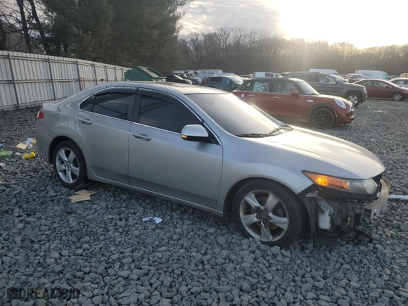 2009 Acura TSX with VIN JH4CU266X9C011994, listed as a Copart auction lot 46126925 with 129,504 mi miles and Salvage Title. Bid and sale history available at carsss.com. Image 4.