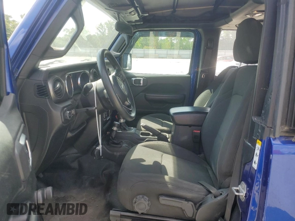 2018 Jeep Wrangler Sport z VIN 1C4GJXAG6JW271501, wystawiony jako Copart lot #56104535 z przebiegiem 88 722 mil mil oraz Szkoda całkowita • Salvage title. Historia ofert i sprzedaży dostępna na DreamBid. Obrazek 7.