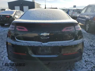 2011 Chevrolet Volt with VIN 1G1RD6E42BU103371, listed as a Copart auction lot 44682695 with 0 mi miles and Salvage Title. Bid and sale history available at carsss.com. Image 6.