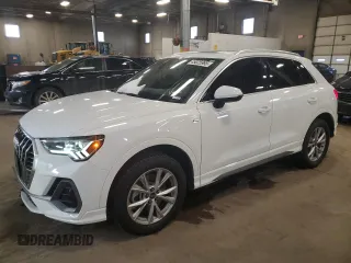2023 Audi Q3 S line Premium with VIN WA1DECF36P1090324, listed as a Copart auction lot 45025995 with 28,052 mi miles and Non repairable. Bid and sale history available at DreamBid. Image 1.