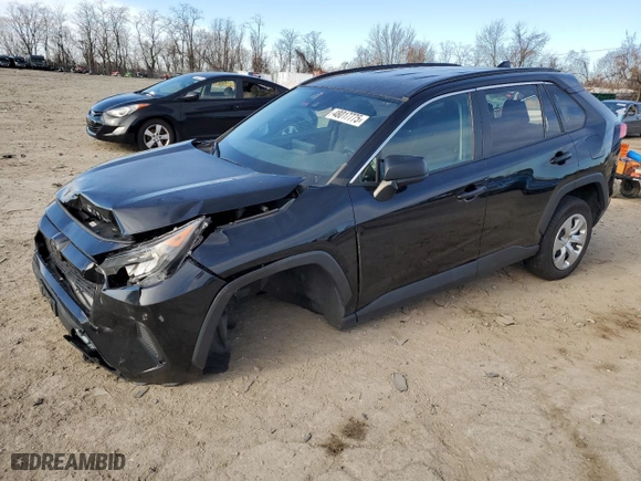 2021 Toyota RAV4 LE with VIN 2T3H1RFV4MW155160, listed as a Copart auction lot 48017775 with 0 mi miles and Clean Title. Bid and sale history available at carsss.com. Image 1.