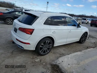 2018 Audi SQ5 Prestige with VIN WA1C4AFY6J2052057, listed as a Copart auction lot 79456873 with 95,545 mi miles and . Bid and sale history available at DreamBid. Image 3.