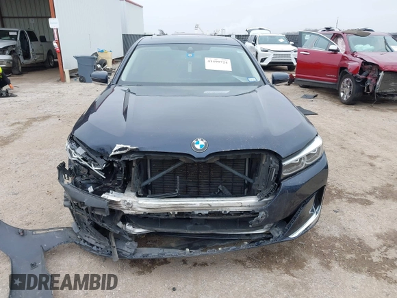 2020 BMW 7 Series 740i with VIN WBA7T2C0XLGL17192, listed as a IAAI auction lot 41499724 with 80,783 mi miles and . Bid and sale history available at DreamBid. Image 12.