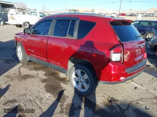 2014 Jeep Compass Sport with VIN 1C4NJCBB0ED893290, listed as a IAAI auction lot 41139356 with 232,646 mi miles. Bid and sale history available at carsss.com. Image 3.