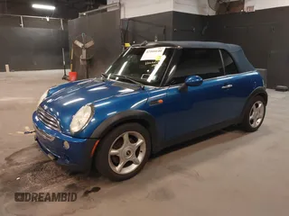 2005 MINI Convertible with VIN WMWRF33555TF63632, listed as a IAAI auction lot 42166640 with 102,559 mi miles and . Bid and sale history available at DreamBid. Image 19.