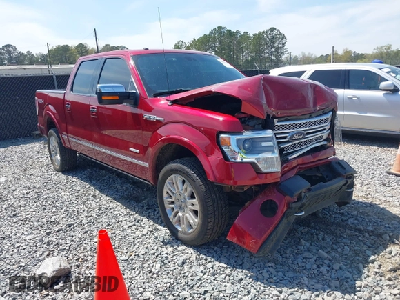 2014 Ford F-150 XL with VIN 1FTFW1ET8EFC59891, listed as a IAAI auction lot 41891698 with 68,192 mi miles and . Bid and sale history available at DreamBid. Image 1.