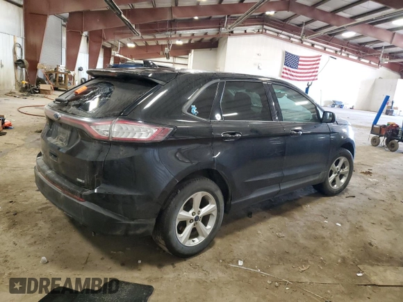 2017 Ford Edge SE with VIN 2FMPK4G9XHBC66247, listed as a Copart auction lot 48938555 with 0 mi miles and Clean Title. Bid and sale history available at carsss.com. Image 3.