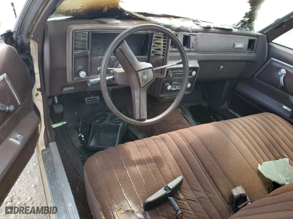 1983 Chevrolet El Camino with VIN 1GCCW8094DR284467, listed as a Copart auction lot 68342674 with 0 mi miles and Salvage Title. Bid and sale history available at carsss.com. Image 8.