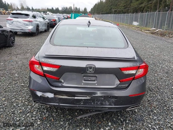 2020 Honda Accord Sedan Sport with VIN 1HGCV1F32LA065373, listed as a IAAI auction lot 41839294 with 45,572 mi miles. Bid and sale history available at carsss.com. Image 16.