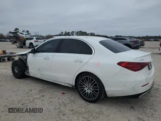 2022 Mercedes-Benz C 300 with VIN W1KAF4GB4NR020987, listed as a Copart auction lot 88933735 with 76,023 mi miles and Salvage Title. Bid and sale history available at DreamBid. Image 2.