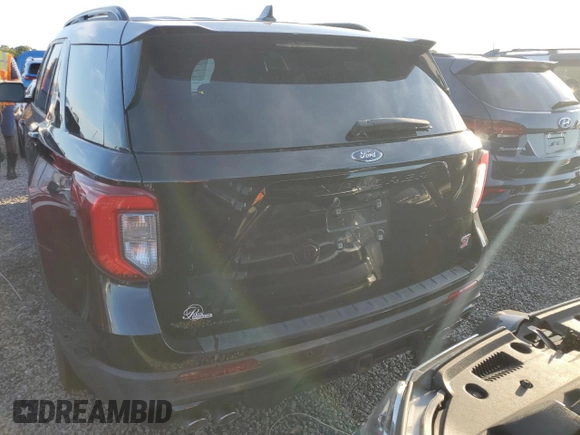 2020 Ford Explorer ST with VIN 1FM5K8GC4LGB19224, listed as a Copart auction lot 74131374 with Not Provided miles and Salvage Title. Bid and sale history available at DreamBid. Image 6.