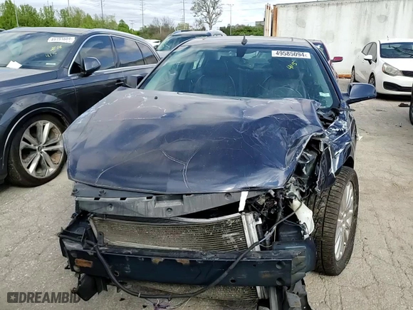 2008 Saturn Aura XR with VIN 1G8ZV57788F137392, listed as a Copart auction lot 49585094 with 0 mi miles and Salvage Title. Bid and sale history available at carsss.com. Image 11.
