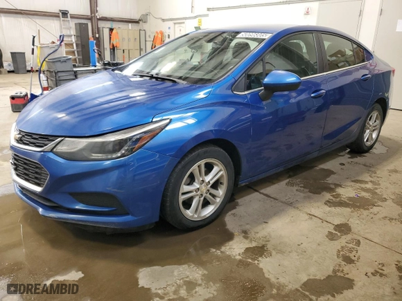2018 Chevrolet Cruze LT with VIN 1G1BE5SM0J7205309, listed as a Copart auction lot 50096805 with 197,368 mi miles and Clean Title. Bid and sale history available at carsss.com. Image 1.