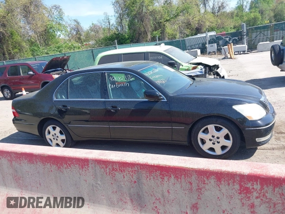 2004 Lexus LS 430 with VIN JTHBN36F640164848, listed as a IAAI auction lot 42082376 with 229,687 mi miles and . Bid and sale history available at DreamBid. Image 13.