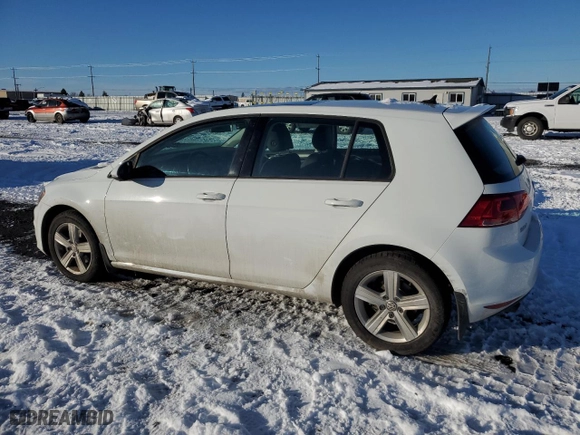 2017 Volkswagen Golf S with VIN 3VW217AU1HM032607, listed as a Copart auction lot 43829175 with 67,143 mi miles and Salvage Title. Bid and sale history available at carsss.com. Image 2.