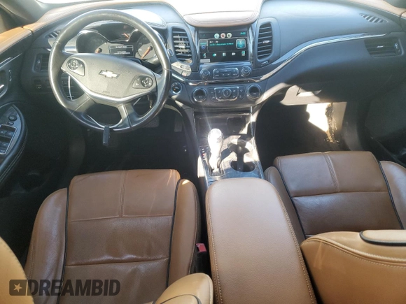 2015 Chevrolet Impala LTZ with VIN 1G1155SL1FU132804, listed as a Copart auction lot 43442135 with 100,018 mi miles and Salvage Title. Bid and sale history available at DreamBid. Image 8.