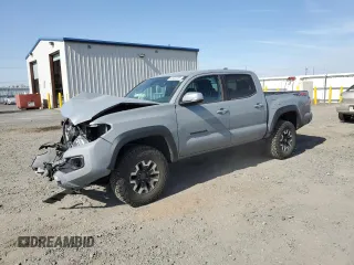 2021 Toyota Tacoma SR z VIN 3TMCZ5AN3MM387785, wystawiony jako Copart lot #60932285 z przebiegiem 56 337 mil mil oraz Szkoda całkowita • Salvage title. Historia ofert i sprzedaży dostępna na DreamBid. Obrazek 1.