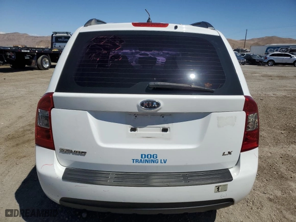 2008 Kia Rondo LX with VIN KNAFG525787175339, listed as a Copart auction lot 67973964 with 177,908 mi miles and Salvage Title. Bid and sale history available at carsss.com. Image 6.