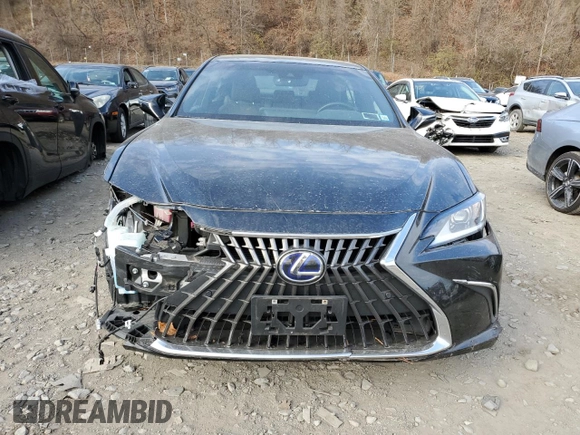 2022 Lexus ES 300h Luxury with VIN 58AEA1C11NU013518, listed as a Copart auction lot 80817474 with 70,352 mi miles and Salvage title. Bid and sale history available at DreamBid. Image 5.