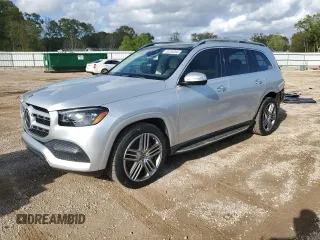 2020 Mercedes-Benz GLS 450 with VIN 4JGFF5KE9LA214347, listed as a Copart auction lot 46700204 with 48,750 mi miles and . Bid and sale history available at DreamBid. Image 1.