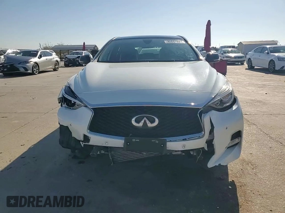 2017 Infiniti QX30 Premium with VIN SJKCH5CPXHA023865, listed as a Copart auction lot 85557224 with 100,128 mi miles and Salvage Title. Bid and sale history available at DreamBid. Image 14.