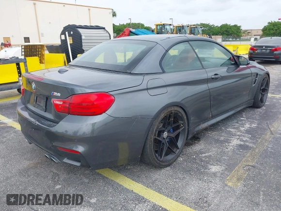 2016 BMW M4 with VIN WBS3U9C51GP968602, listed as a IAAI auction lot 42442452 with 3 mi miles and . Bid and sale history available at DreamBid. Image 4.
