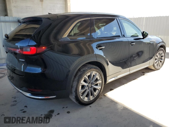 2024 Mazda CX-90 3.3 Turbo Premium with VIN JM3KKDHD1R1134385, listed as a Copart auction lot 82234454 with 15,399 mi miles and Clean Title. Bid and sale history available at carsss.com. Image 3.