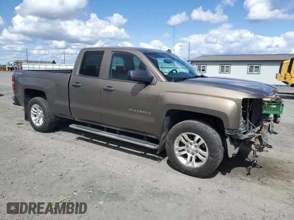 2014 Chevrolet Silverado 1500 LT with VIN 1GCVKREC2EZ134700, listed as a Copart auction lot 53969615 with 251,690 mi miles and Salvage Title. Bid and sale history available at DreamBid. Image 4.