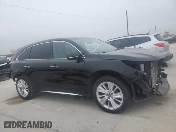 2020 Acura MDX w/Technology Pkg with VIN 5J8YD4H50LL009560, listed as a Copart auction lot 43223575 with 36,447 mi miles and Salvage Title. Bid and sale history available at carsss.com. Image 4.