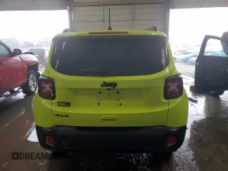 2018 Jeep Renegade Sport with VIN ZACCJBAB8JPH59058, listed as a Copart auction lot 52894125 with 191,622 mi miles and Salvage title. Bid and sale history available at DreamBid. Image 6.