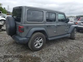 2020 Jeep Wrangler Unlimited Freedom with VIN 1C4HJXDG0LW285901, listed as a Copart auction lot 52193555 with 63,823 mi miles and Salvage title. Bid and sale history available at DreamBid. Image 3.