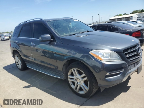 2015 Mercedes-Benz M with VIN 4JGDA5JBXFA541437, listed as a Copart auction lot 55138795 with 192,858 mi miles and Clean Title. Bid and sale history available at carsss.com. Image 4.