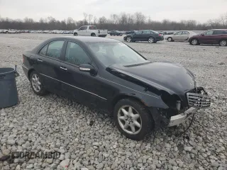 2003 Mercedes-Benz C 240 with VIN WDBRF61J03A443486, listed as a Copart auction lot 43896805 with 62,931 mi miles and Salvage Title. Bid and sale history available at carsss.com. Image 4.