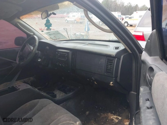 2004 Dodge Dakota SLT with VIN 1D7HL48N34S750719, listed as a IAAI auction lot 41135108 with 1 mi miles. Bid and sale history available at carsss.com. Image 5.