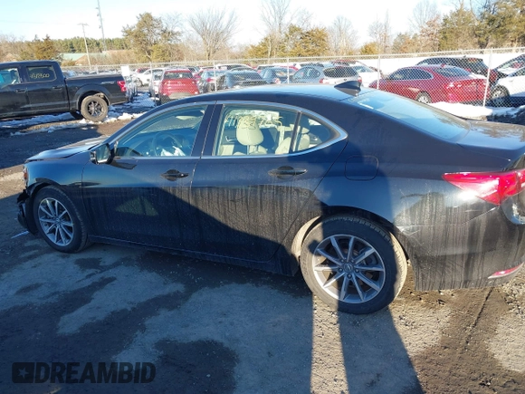 2020 Acura TLX with VIN 19UUB1F32LA006241, listed as a IAAI auction lot 41339765 with 61,174 mi miles. Bid and sale history available at carsss.com. Image 14.