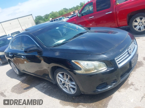 2014 Nissan Maxima S with VIN 1N4AA5AP3EC484753, listed as a IAAI auction lot 42073032 with Not Provided miles and . Bid and sale history available at DreamBid. Image 1.