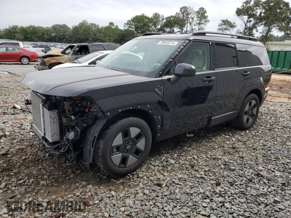 2024 Hyundai Santa Fe Hybrid SEL with VIN 5NMP24G15RH008560, listed as a Copart auction lot 75043214 with 4,166 mi miles and Salvage Title. Bid and sale history available at carsss.com. Image 1.