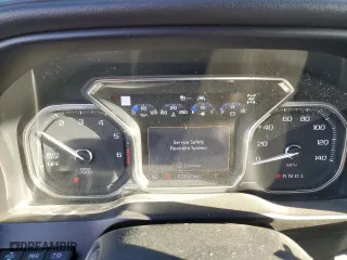 2020 GMC Sierra 1500 Denali with VIN 1GTU9FELXLZ111796, listed as a Copart auction lot 47269715 with 42,840 mi miles and Salvage Title. Bid and sale history available at carsss.com. Image 9.